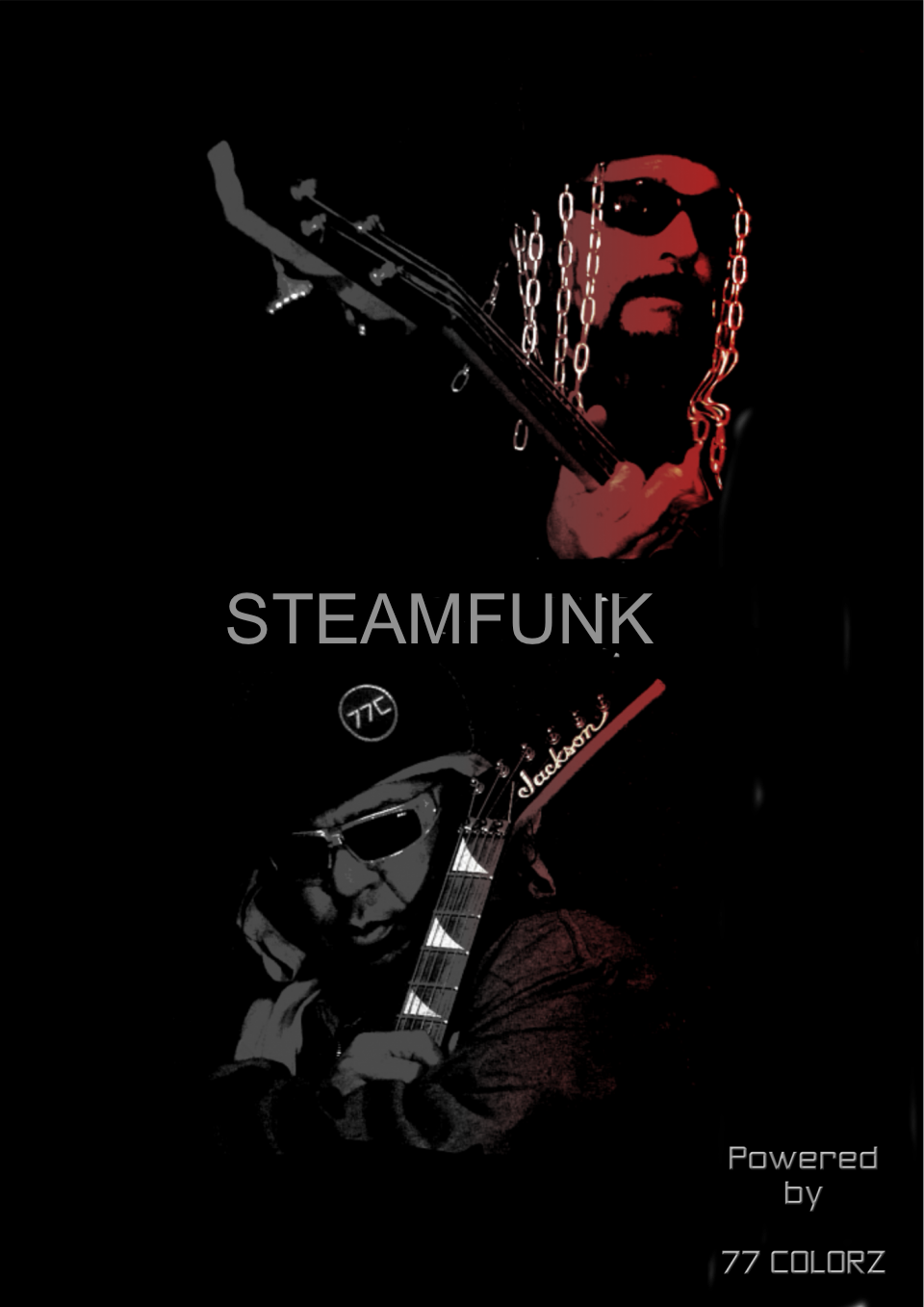 Steamfunk the band chaz rogers music and video producer capetown south africa